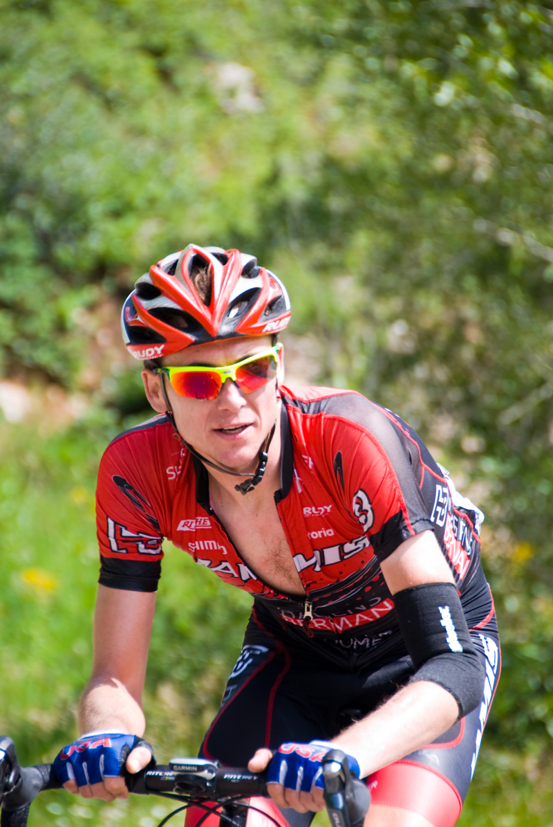 Utah's Rob Squire finished a solid 21st overall. He's shown here on the