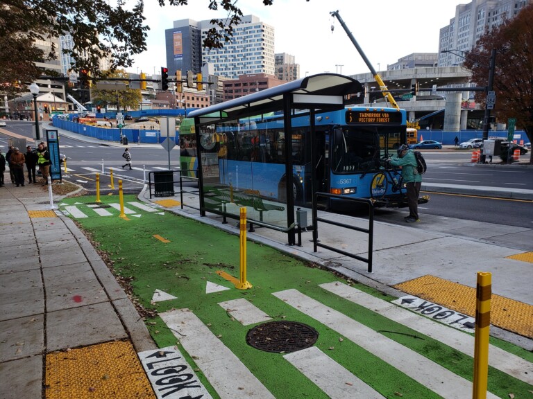 Five-Year Effort to Improve Bike and Pedestrian Safety for Accessing Transit