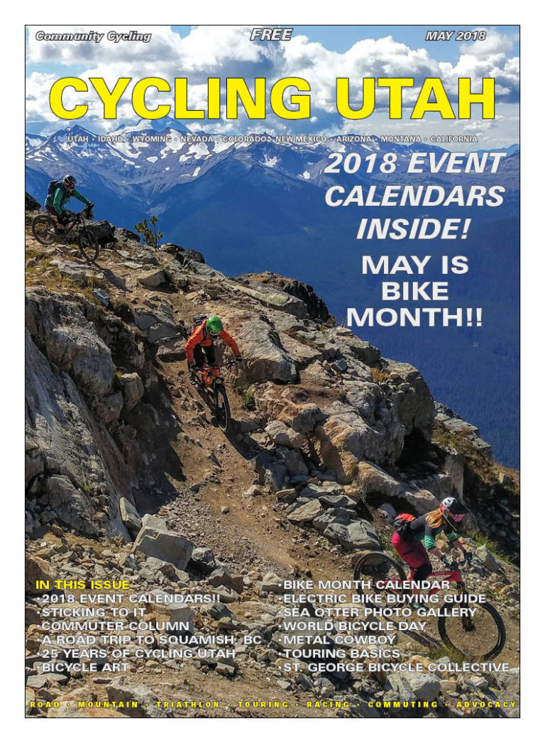 Cover Photo: Stephanie Nitsch, Sam Fox, and Piper Sadler on the Top of the World trail in Whistler, BC. Photo by Eric Kramer