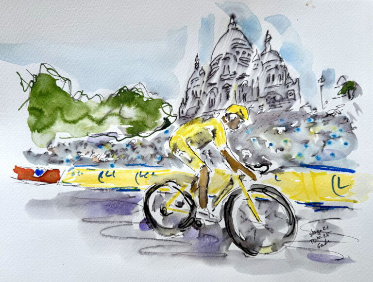 From Paris with Love: The Cycling Art of Garth Bayley