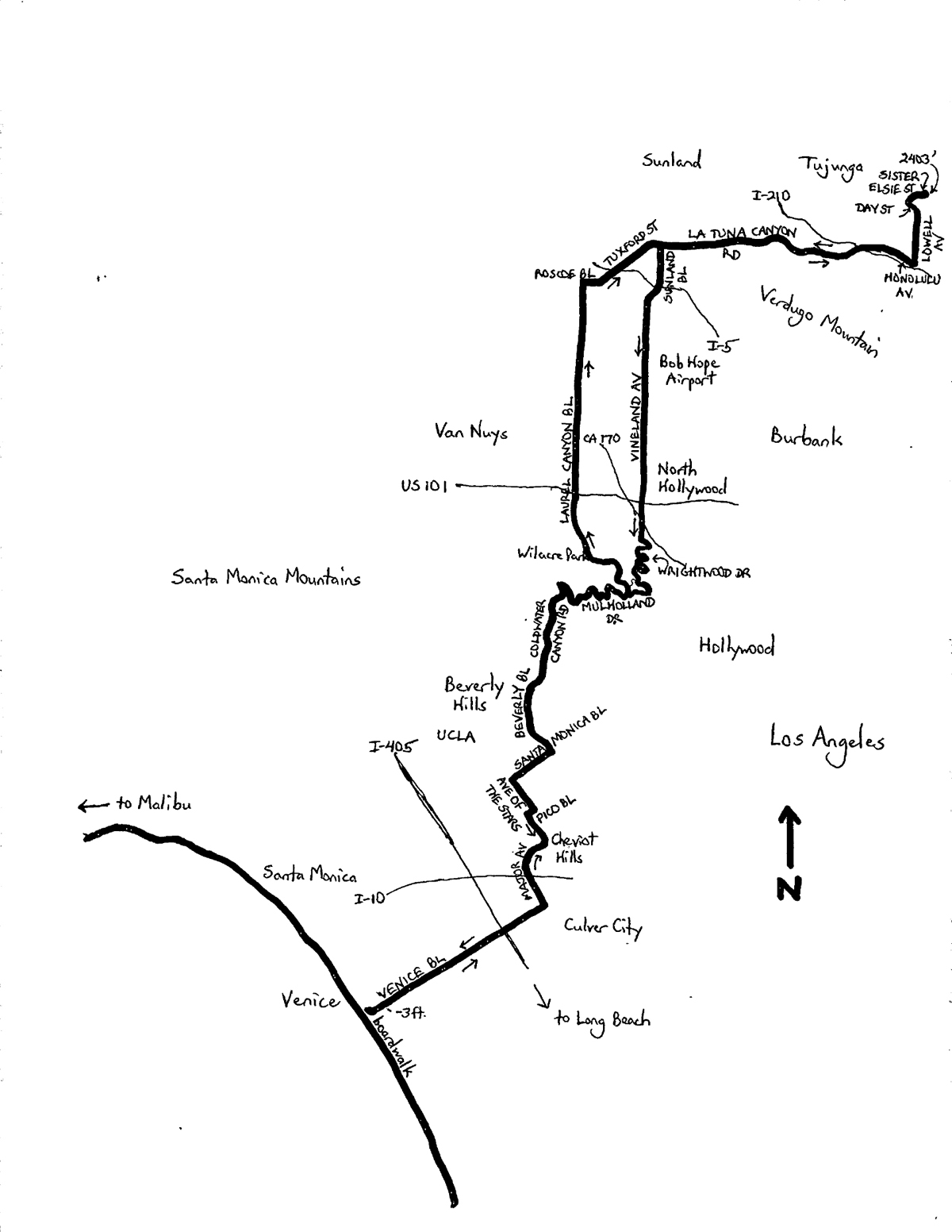 Los Angeles: Beach to Beverly to Blanchard