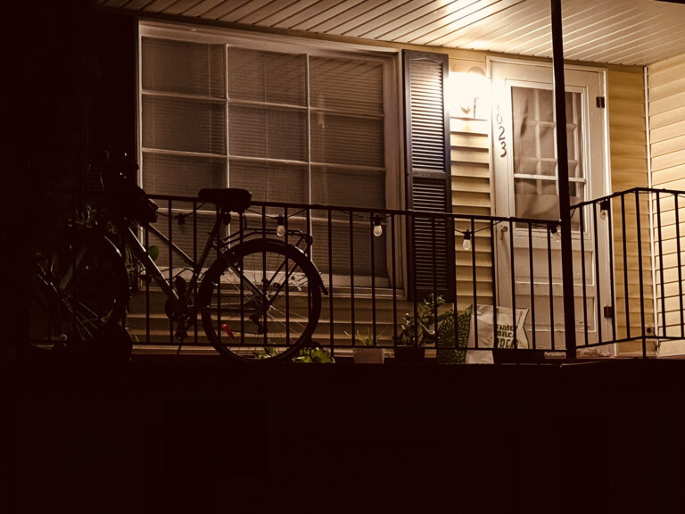 Porch Bike. Photo by Dave Iltis