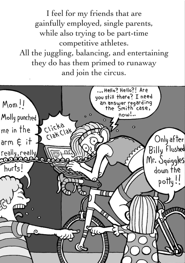 Quick Shot Bike Cartoon: Circus