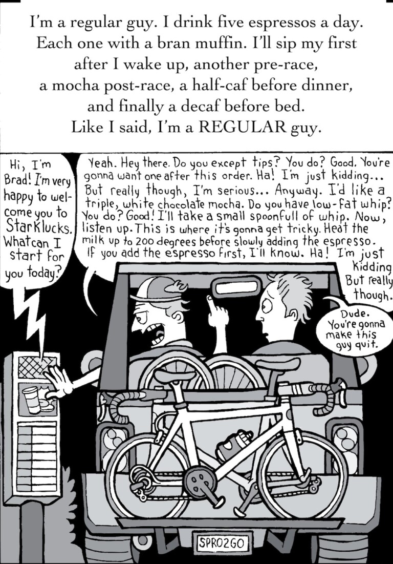Quick Shot Bike Cartoon: Regularity